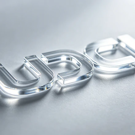 Acrylic logo