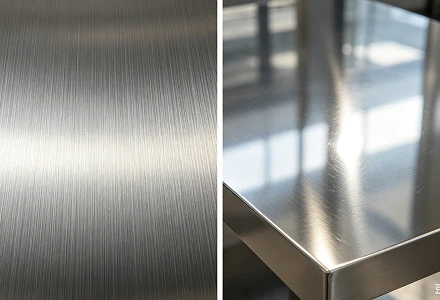 Stainless steel finished