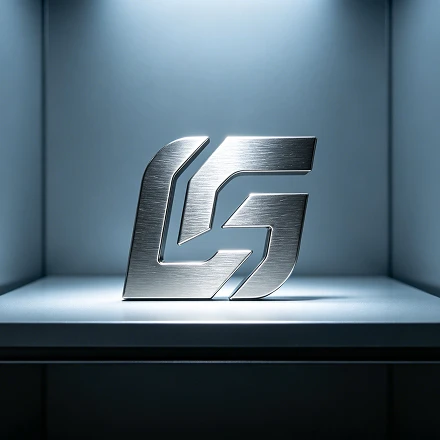 Stainless steel logo