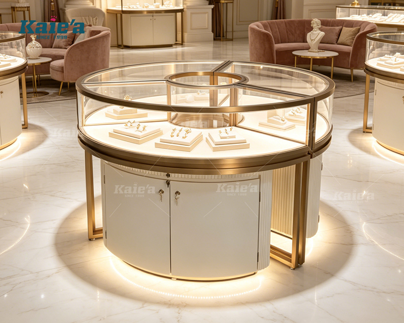 Round high-quality cabinet