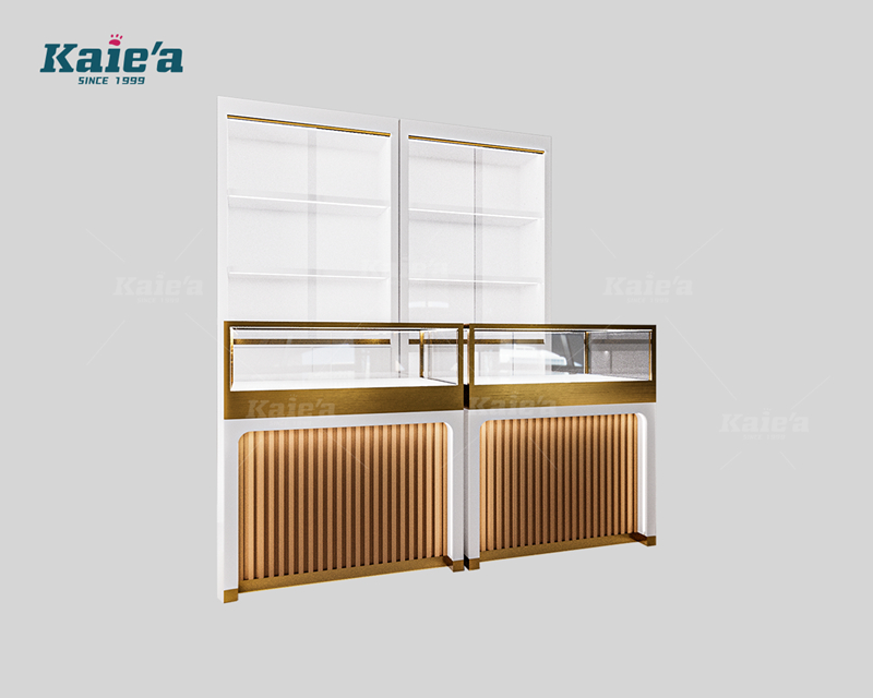 Jewelry cabinet with grille style and frame