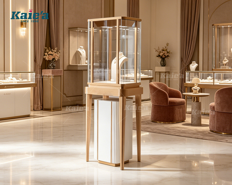 High-end jewelry display cabinet - Premium model