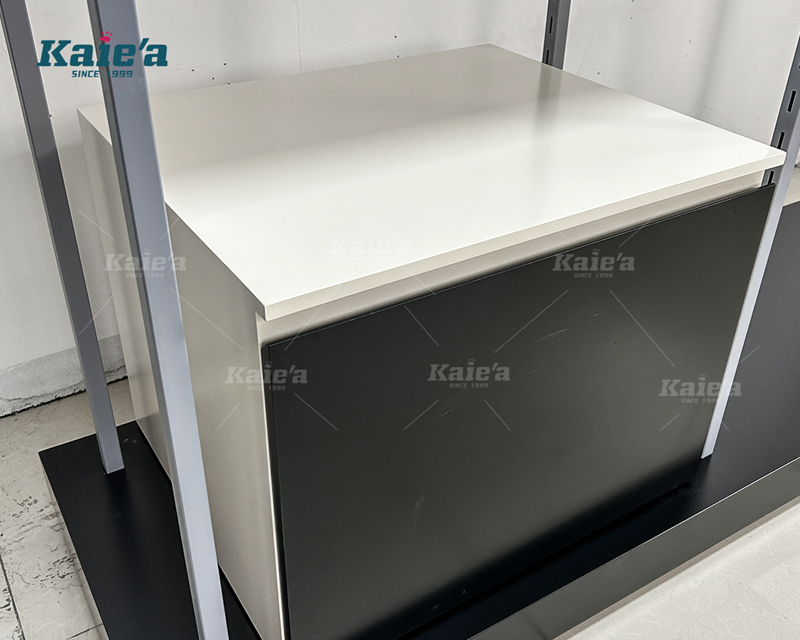 Fashion display stand - Grey high cabinet series