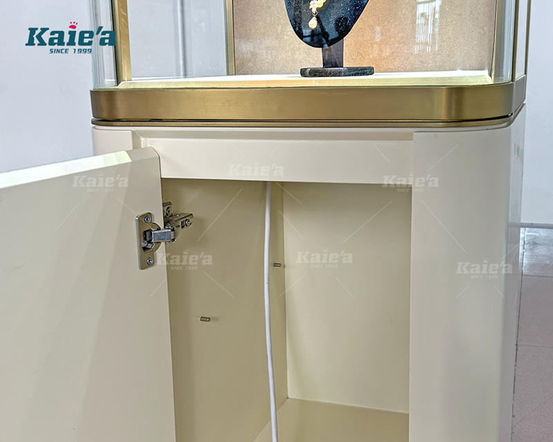 Luxurious jewelry display cabinet-tall model