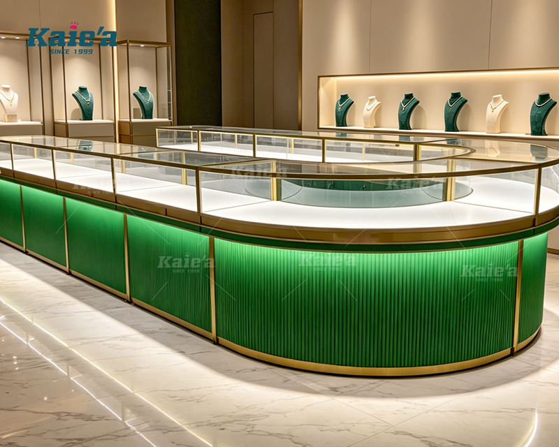 Green Series Premium Jewelry Cabinet