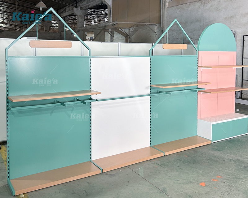 Children's store clothing display rack