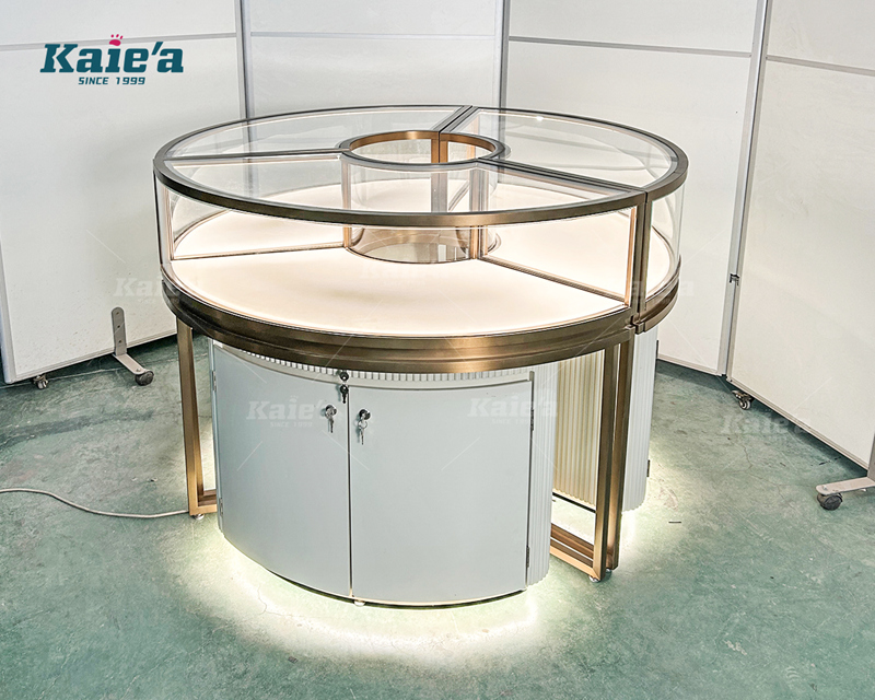 Round high-quality cabinet