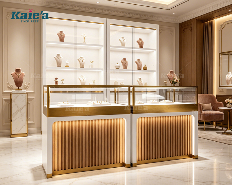 Jewelry cabinet with grille style and frame