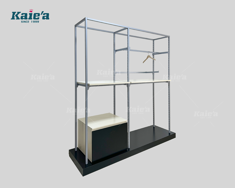 Fashion display stand - Grey high cabinet series