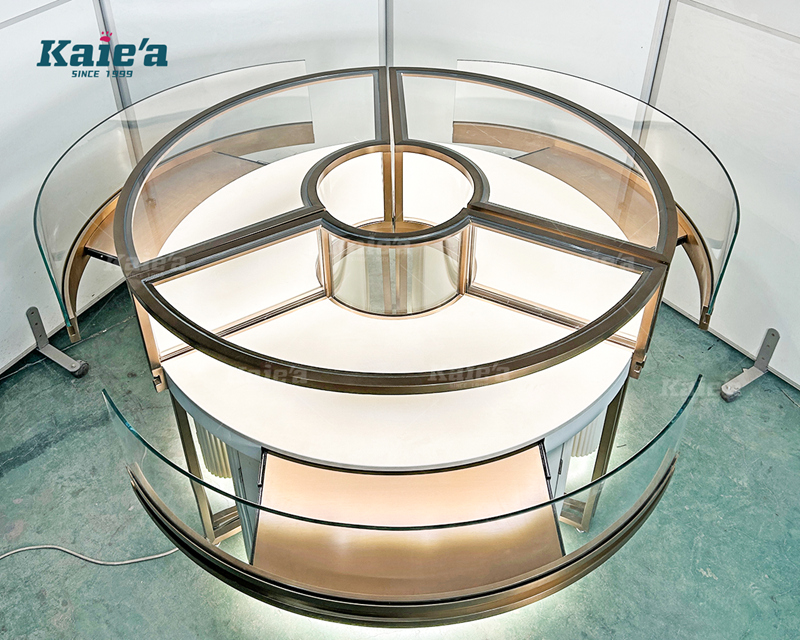 Round high-quality cabinet