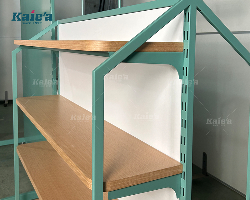 Children's clothing store island display rack