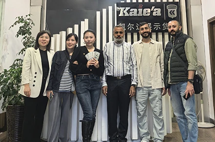Group Photo With Clients