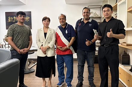 Group Photo With Clients
