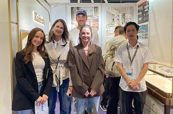 Group Photo At The Exhibition