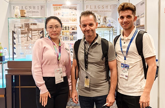 Group Photo At The Exhibition