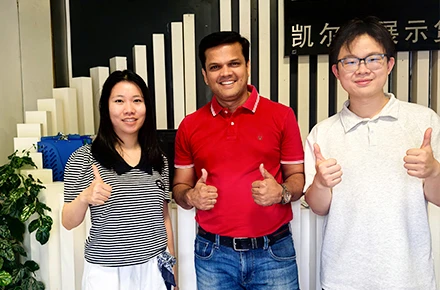 Group Photo With Clients