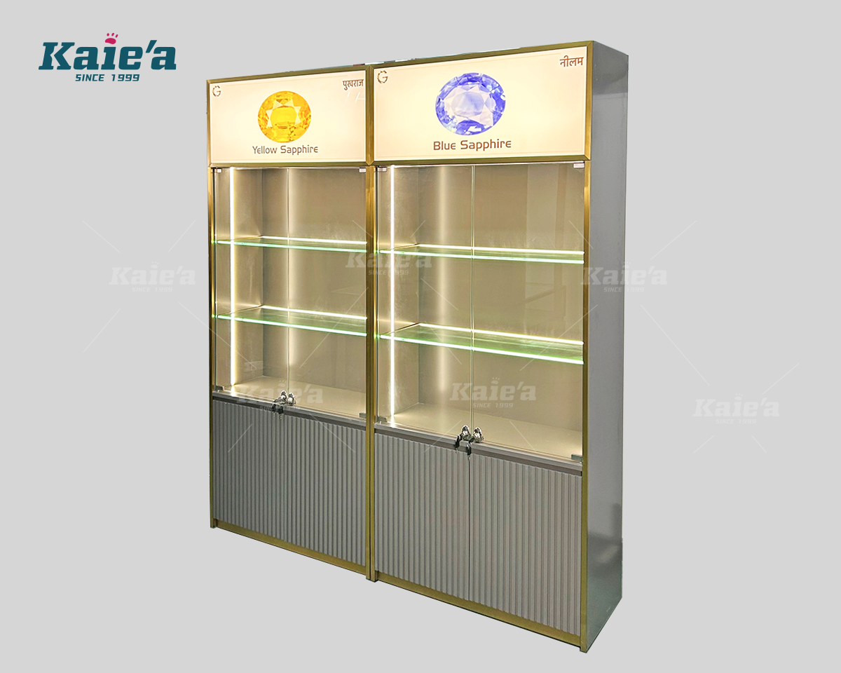 Combo Jewelry Display Wall Unit