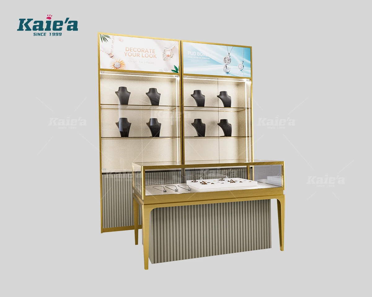 Combo Jewelry Display Wall Unit