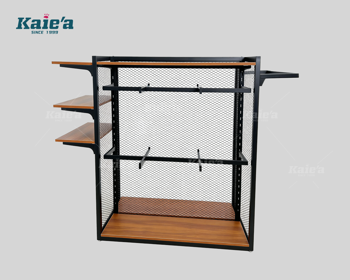 Streetwear Mesh Garment Display Unit