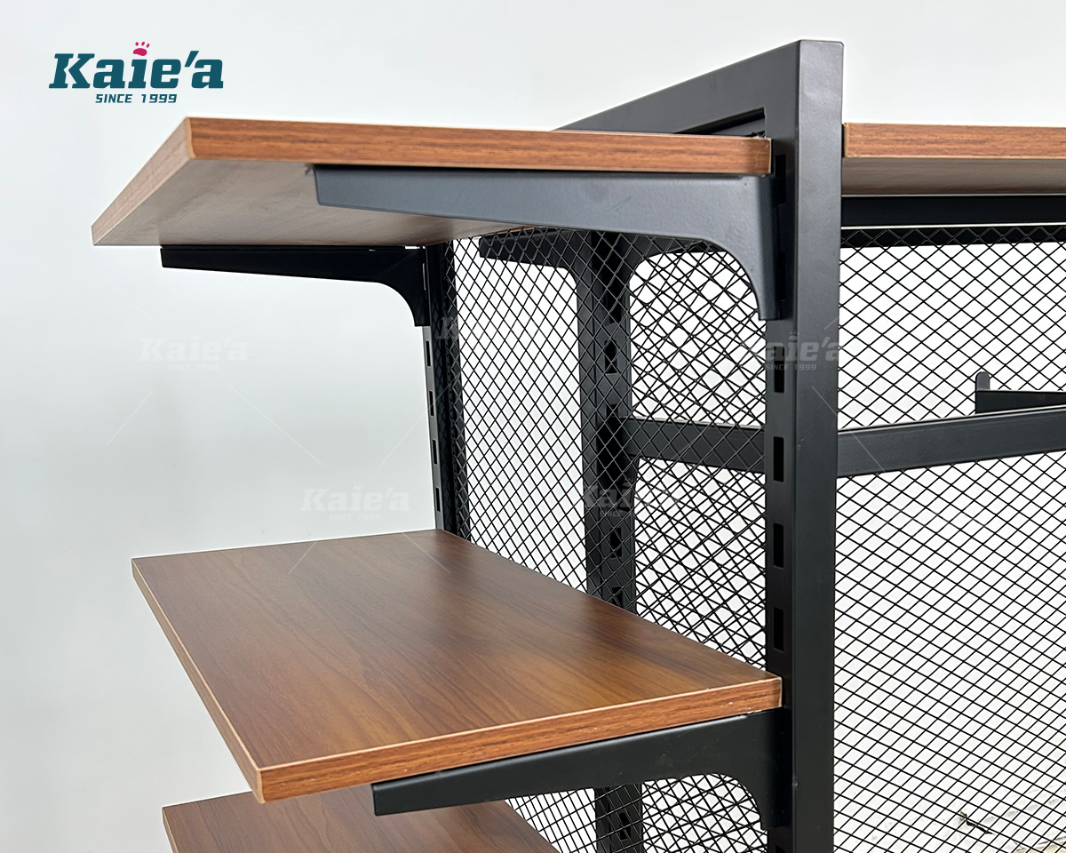 Streetwear Mesh Garment Display Unit