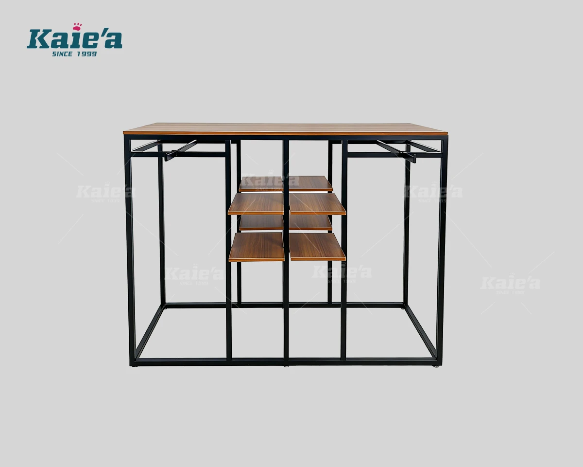 Retail Center Apparel Display Stand