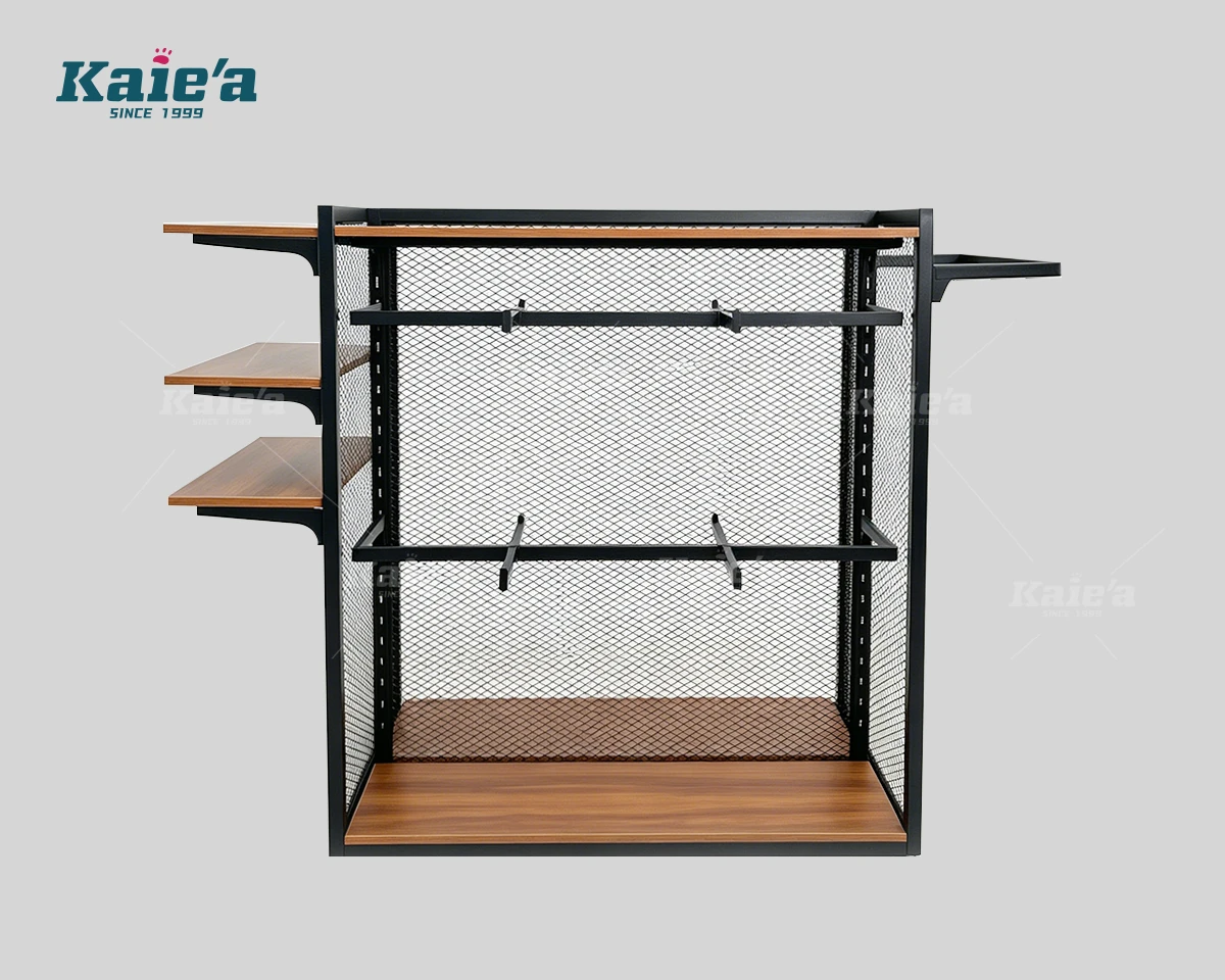 Streetwear Mesh Garment Display Unit