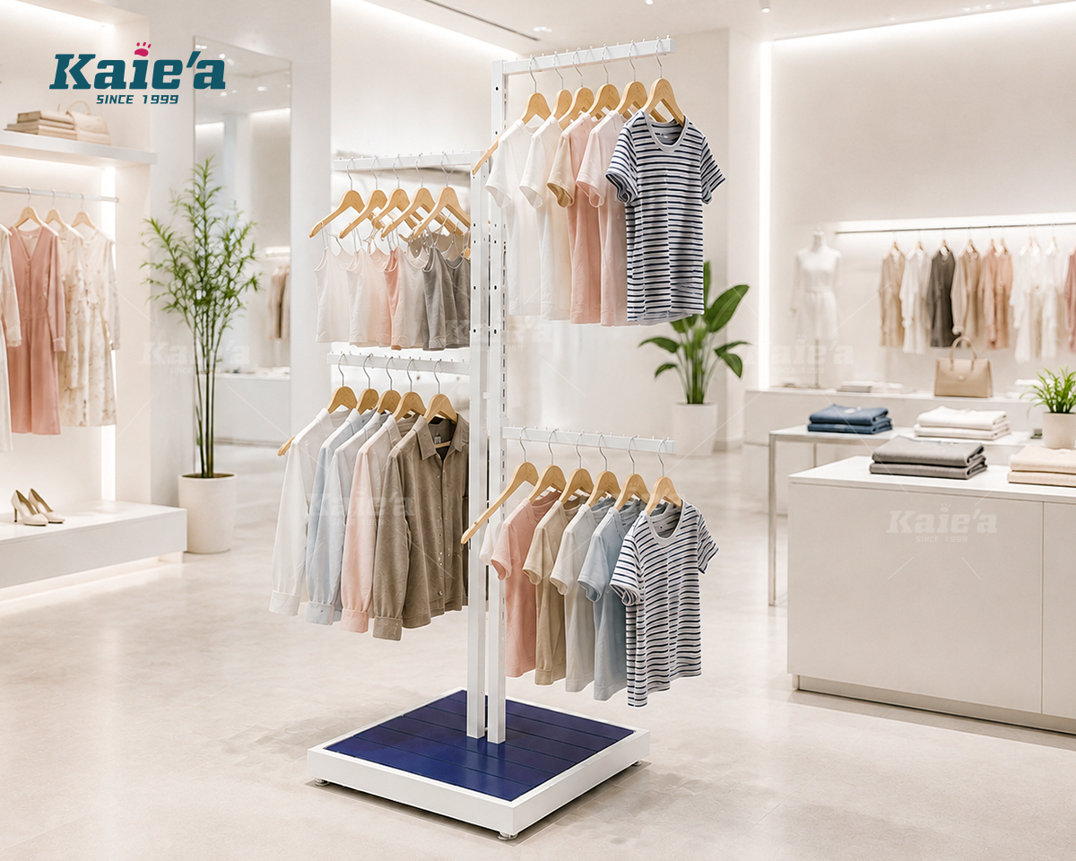Branched Apparel Display Tree