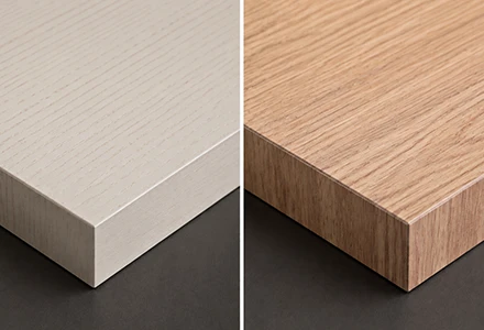 wood finished effect