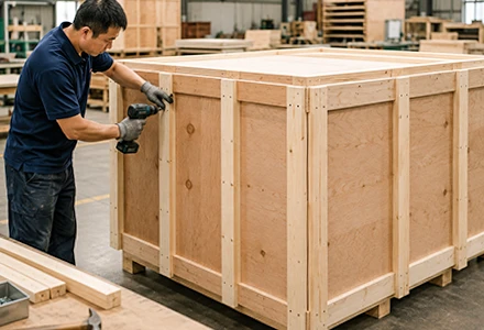Stronger wooden crates